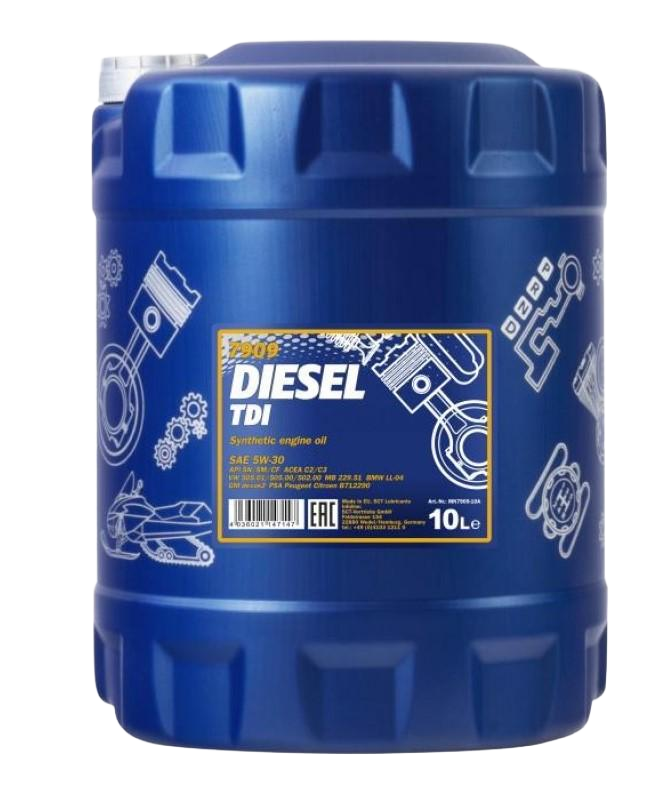 Моторное масло Mannol DIESEL TDI 5W-30, 10л (Mannol: MN7909-10 )